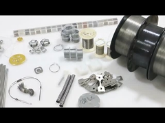 Nilo de níquel puro resistente ao aquecimento Nilo de soldagem NP1 NP2 99,9% 99,98% 0,025 mm